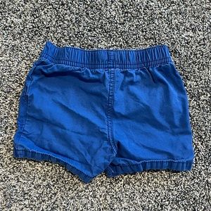 Blue chino shorts